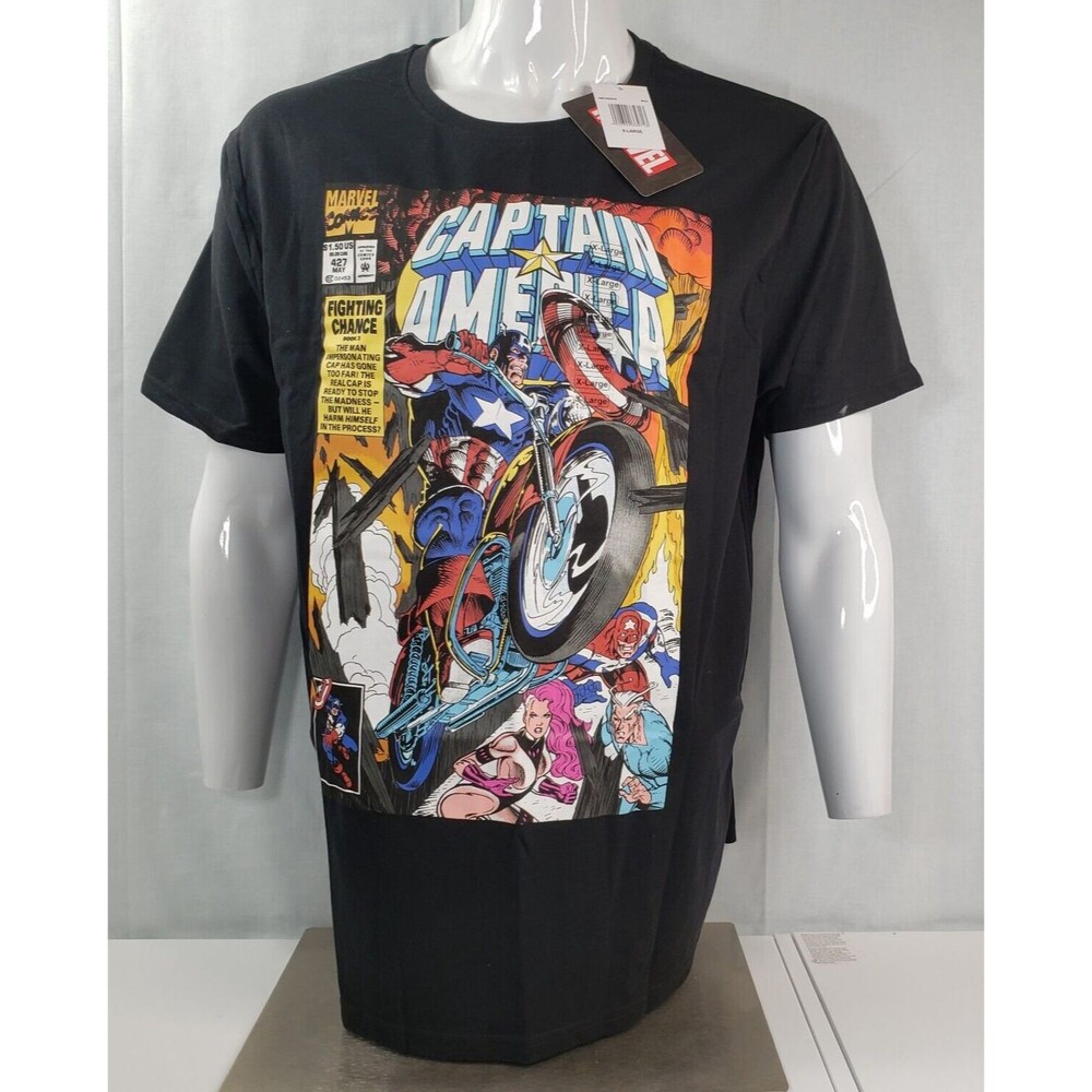 Marvel Captain America Vol 1 #427 "Fighting Chance Comic Adult /TShirt Size XL